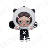 POP MART-POP ATTACH θ SKULLPANDA - Colección"Off Mode"Muñecos en Cajas Misteriosas - Modo Yo（Secreto）