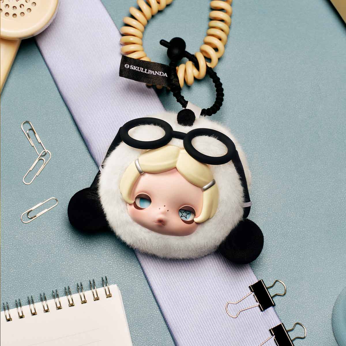 θ SKULLPANDA Off Mode Series Earphone Bag- No Adulting|POP MART US
