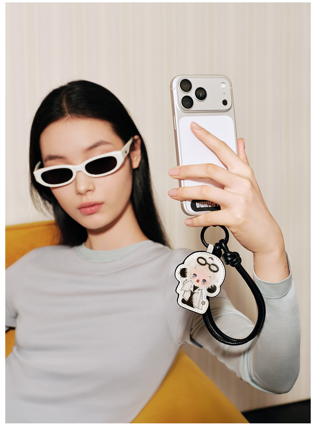 θ SKULLPANDA Off Mode Series Phone Lanyard|POP MART US Official