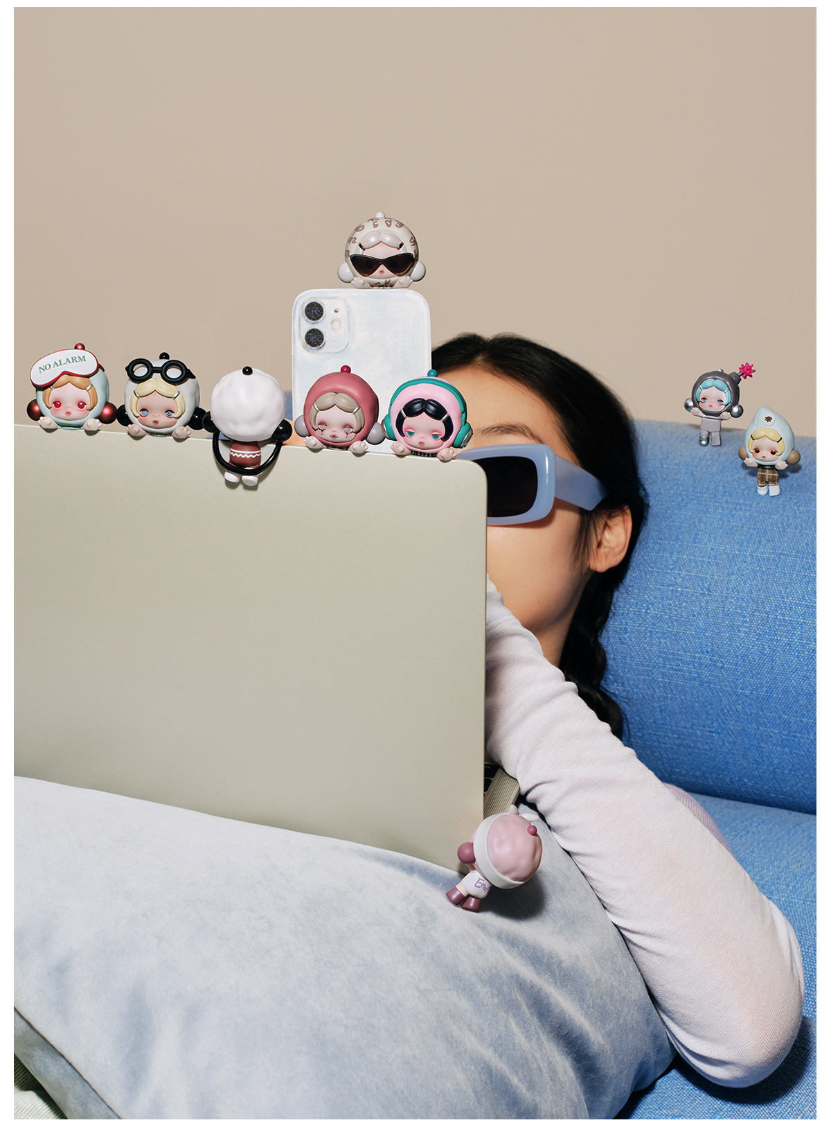 POP ATTACH θ SKULLPANDA Off Mode Series|POP MART US Official