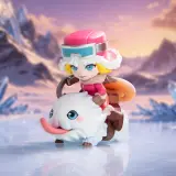 POP MART-League of Legends - Colección"Viaje Sengoku"Figuras en Cajas Misteriosas - Poro Rider Sejuani