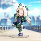 POP MART-League of Legends - Colección"Viaje Sengoku"Figuras en Cajas Misteriosas - Battle Cat Jinx
