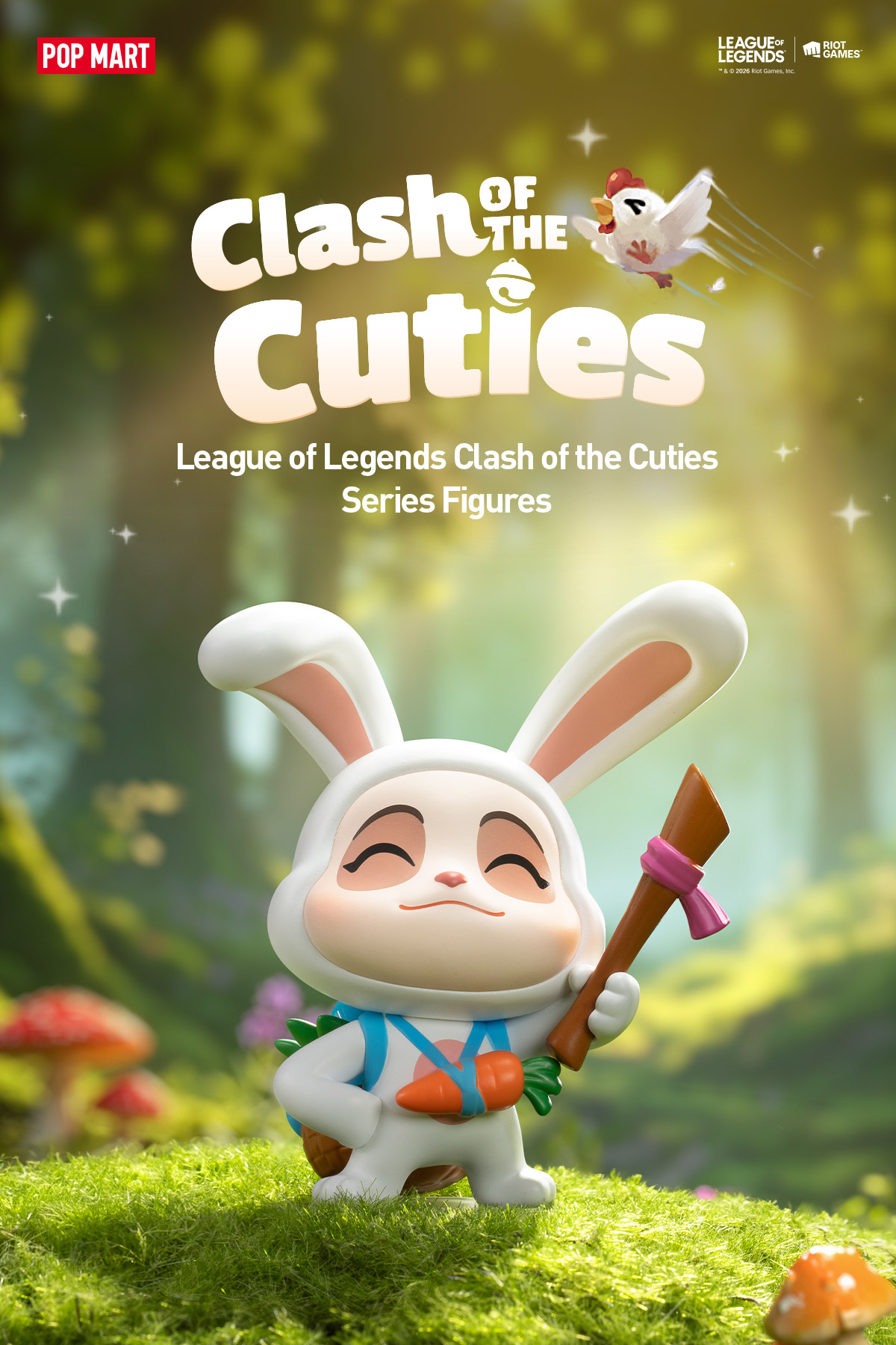 League of Legends Clash of the Cuties Series Figures|POP MART US