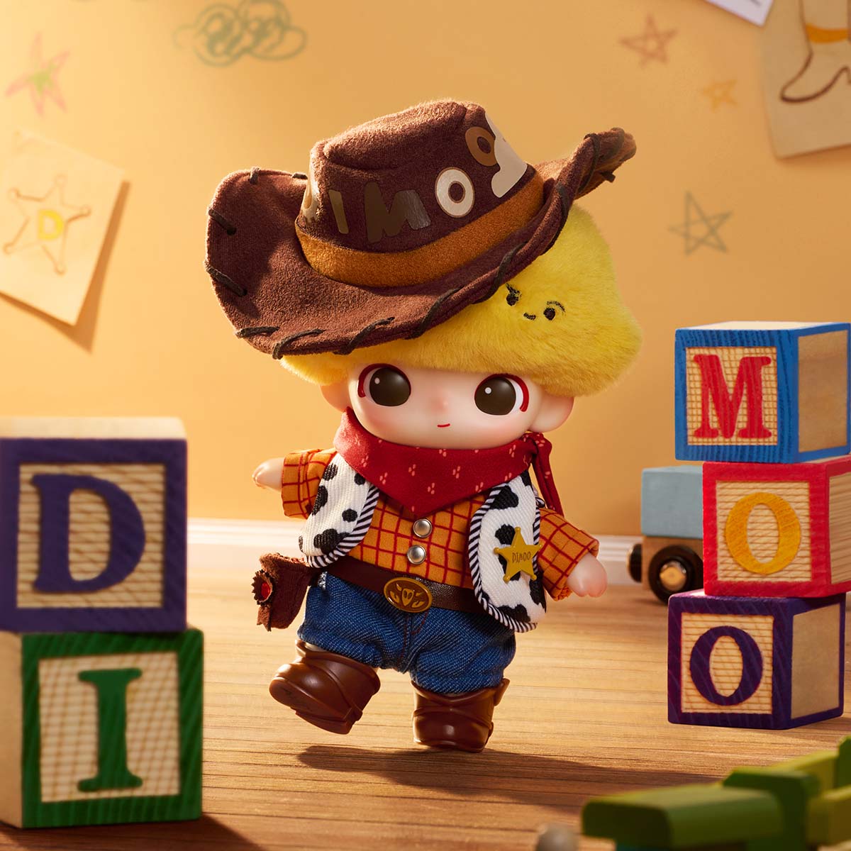 DIMOO WORLD × PIXAR Series - Vinyl Plush Pendant Blind Box