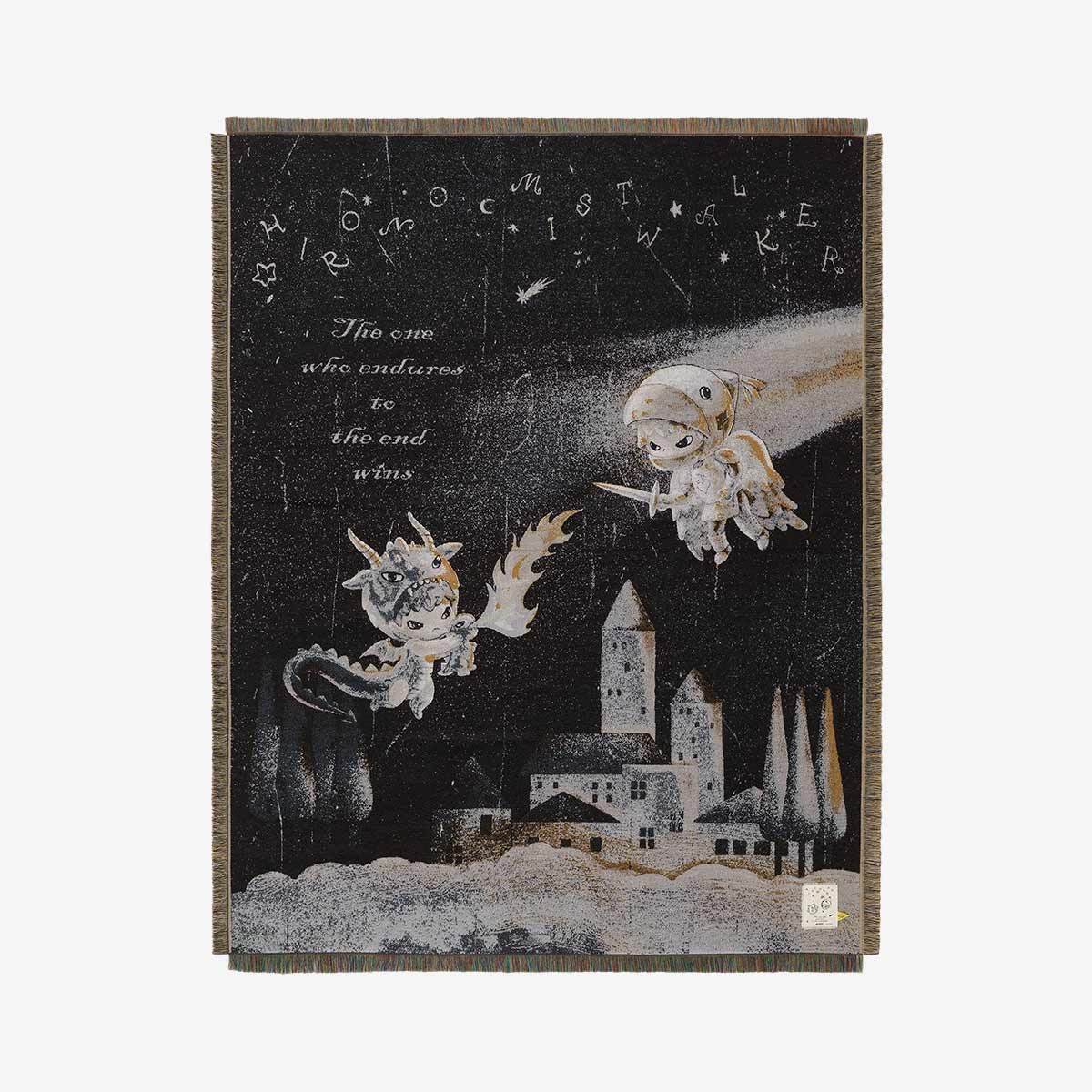 Hirono Mist-Walker Series - Jacquard Blanket|POP MART US Official