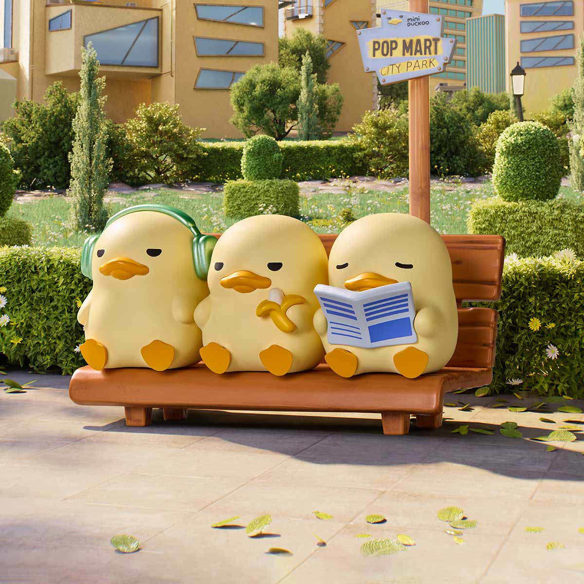 mini DUCKOO Citywalk Series Figures