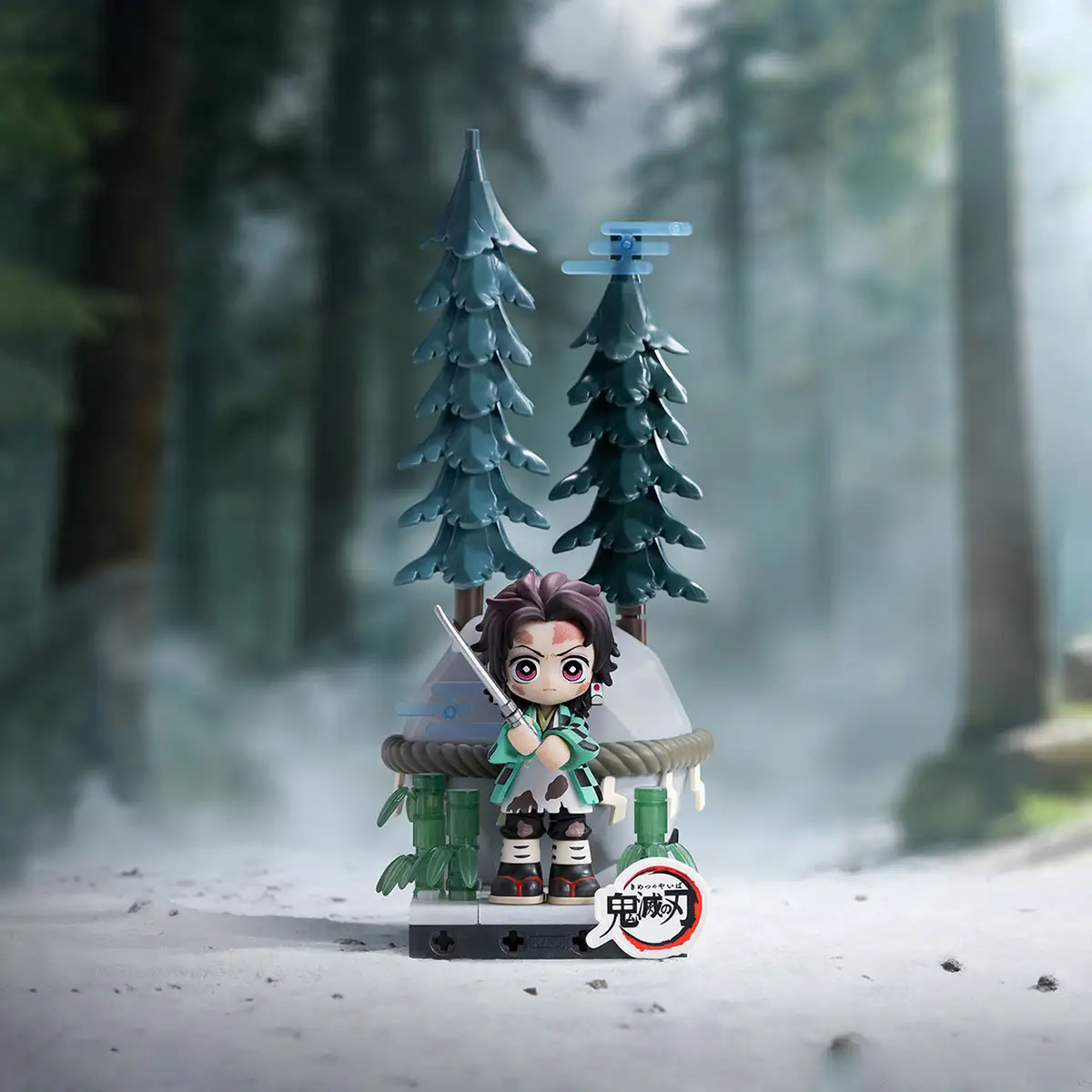 Demon Slayer Unwavering Resolve Arc Series Block Figures