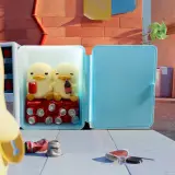 POP MART-mini DUCKOO - Colección "Citywalk" Figuras en Cajas Misteriosas - Máquina Expendedora(Secreto)