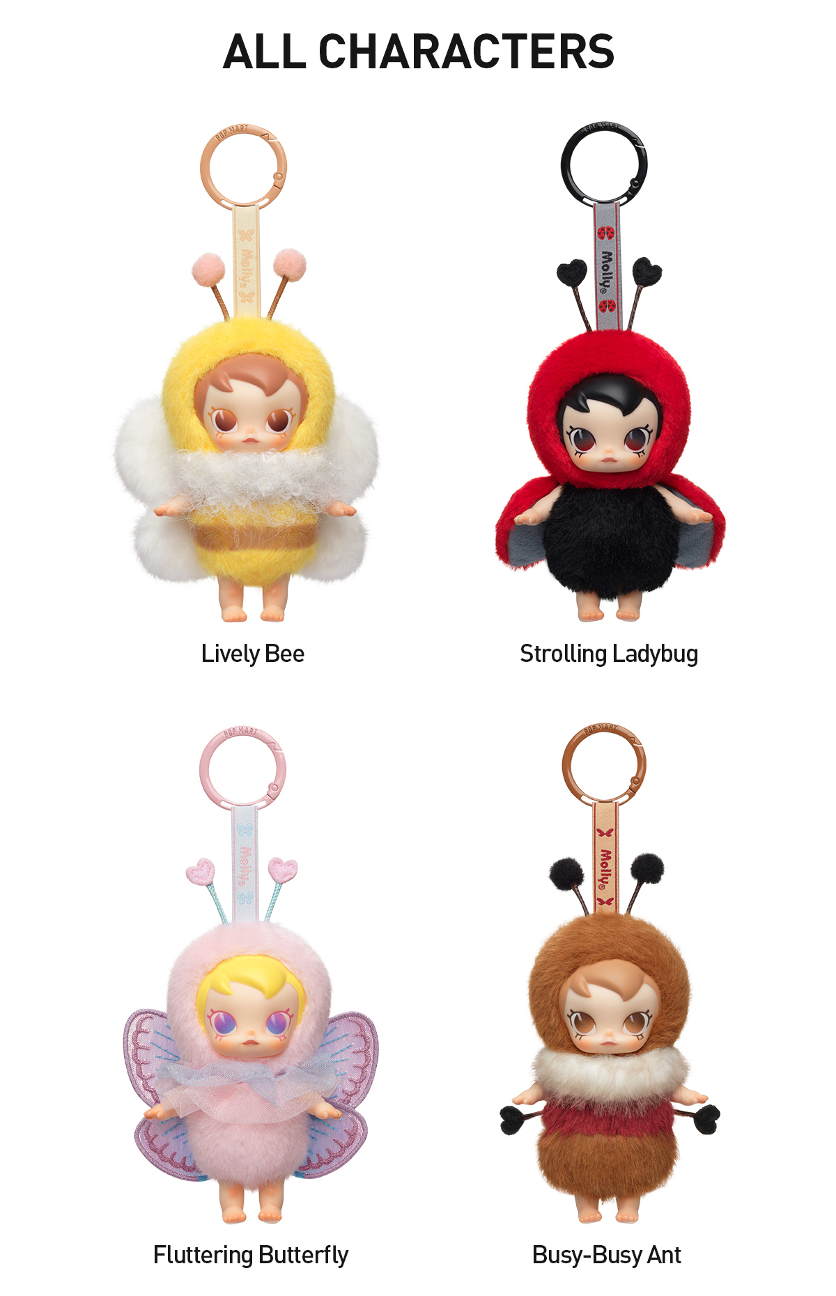 Baby Molly Buggy Roam Series - Vinyl Plush Pendant Blind Box|POP
