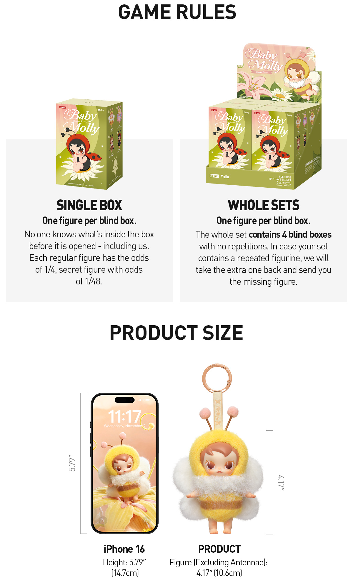 Baby Molly Buggy Roam Series - Vinyl Plush Pendant Blind Box|POP