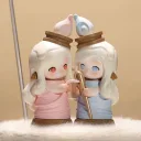 POP MART-CHAKA Stitch by Stitch Series Figures - Needle & Thread