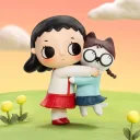 POP MART-Nyota × Chibi Maruko Chan Series Figures - My NO.1 Friend