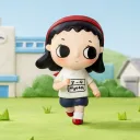 POP MART-Nyota × Chibi Maruko Chan Series Figures - Marathons Are the Worst