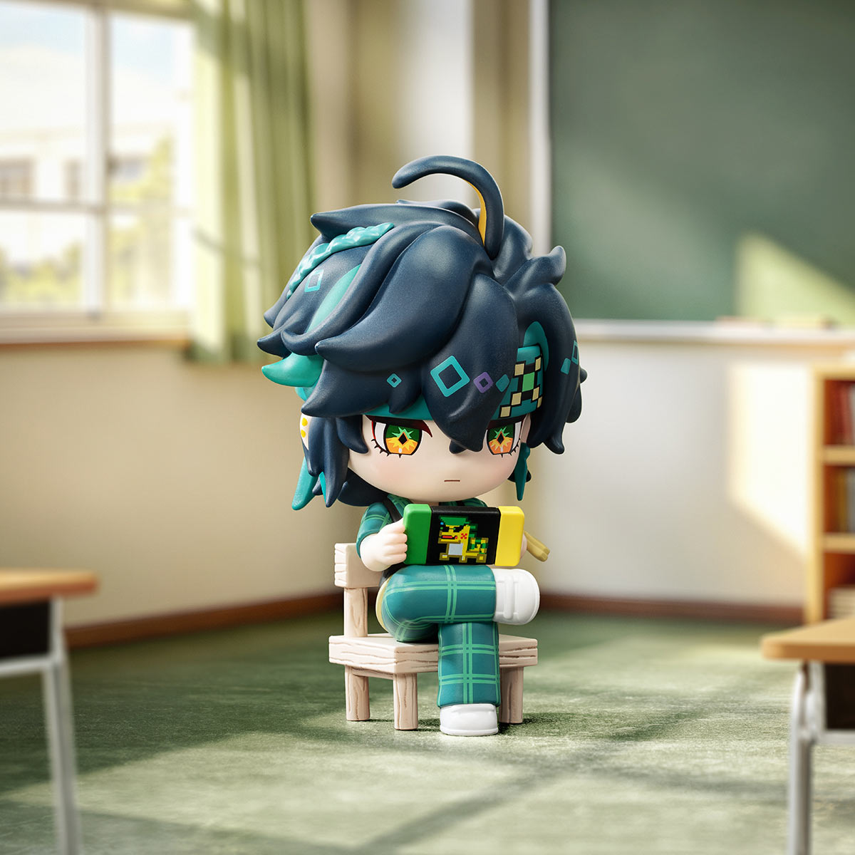 Genshin Impact Academy's Light and Shadow Poetry Chibi Series