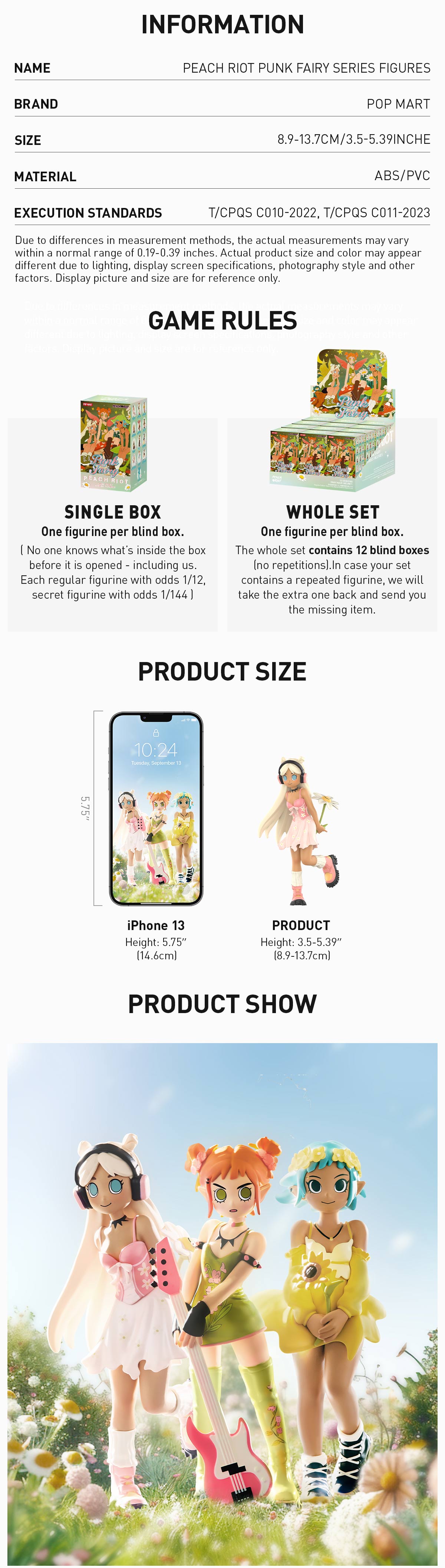 Peach Riot Punk Fairy Series Figures|POP MART US Official