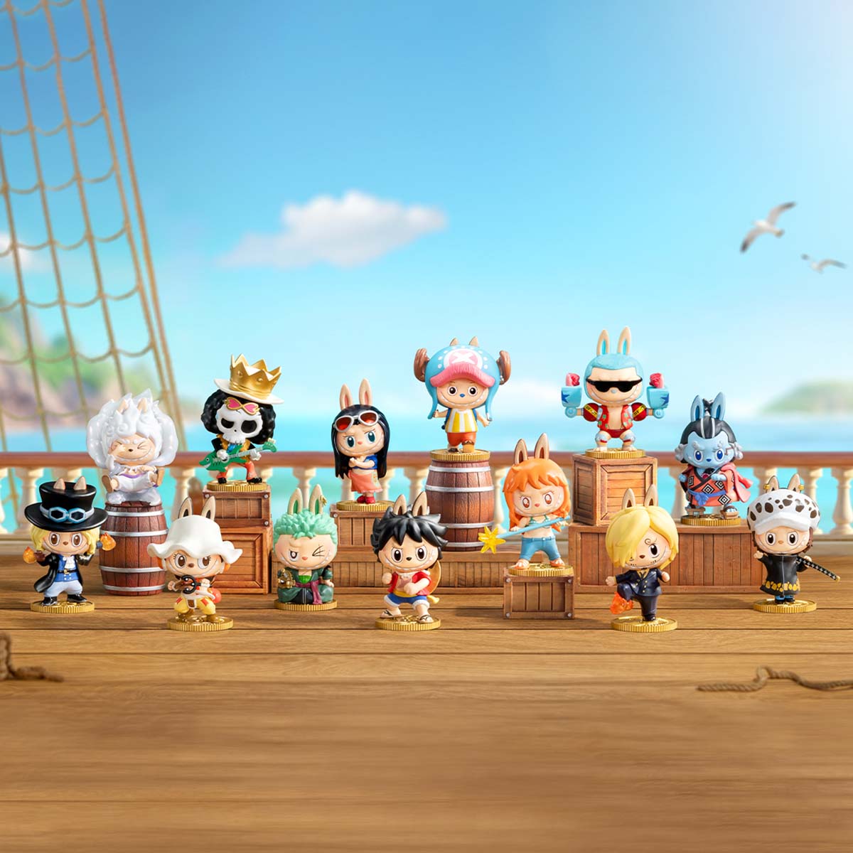 POP MART THE MONSTERS × ONE PIECE 全12種 Labubu Figures｜× One Piece Series｜POP MART CA Official - POP
