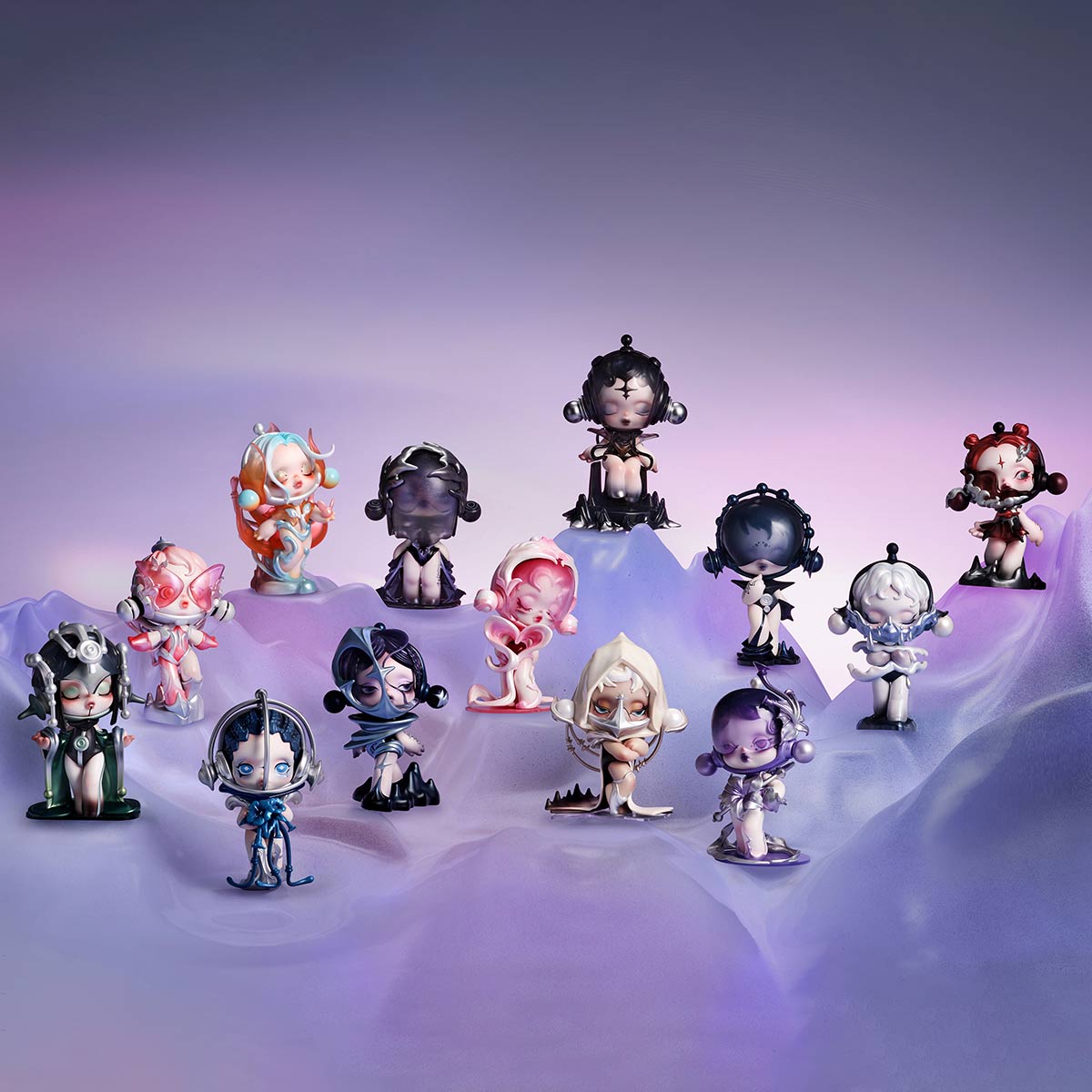 「正規品」POPMART LABUBU SKULLPANDA DIMMまとめ売り Labubu SKULLPANDA The Sound Series Figures｜Music Art Toy｜POP