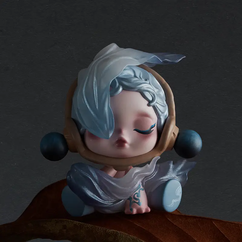 SKULLPANDA The Ink Plum Blossom Series Figures