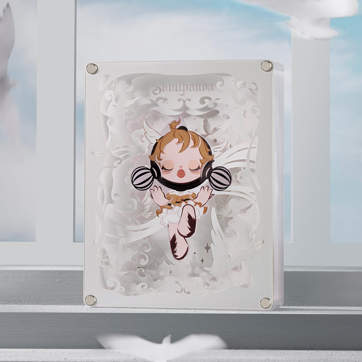 SKULLPANDA Image Of Reality Series-Papercraft Lamp (Plain Ver.) 