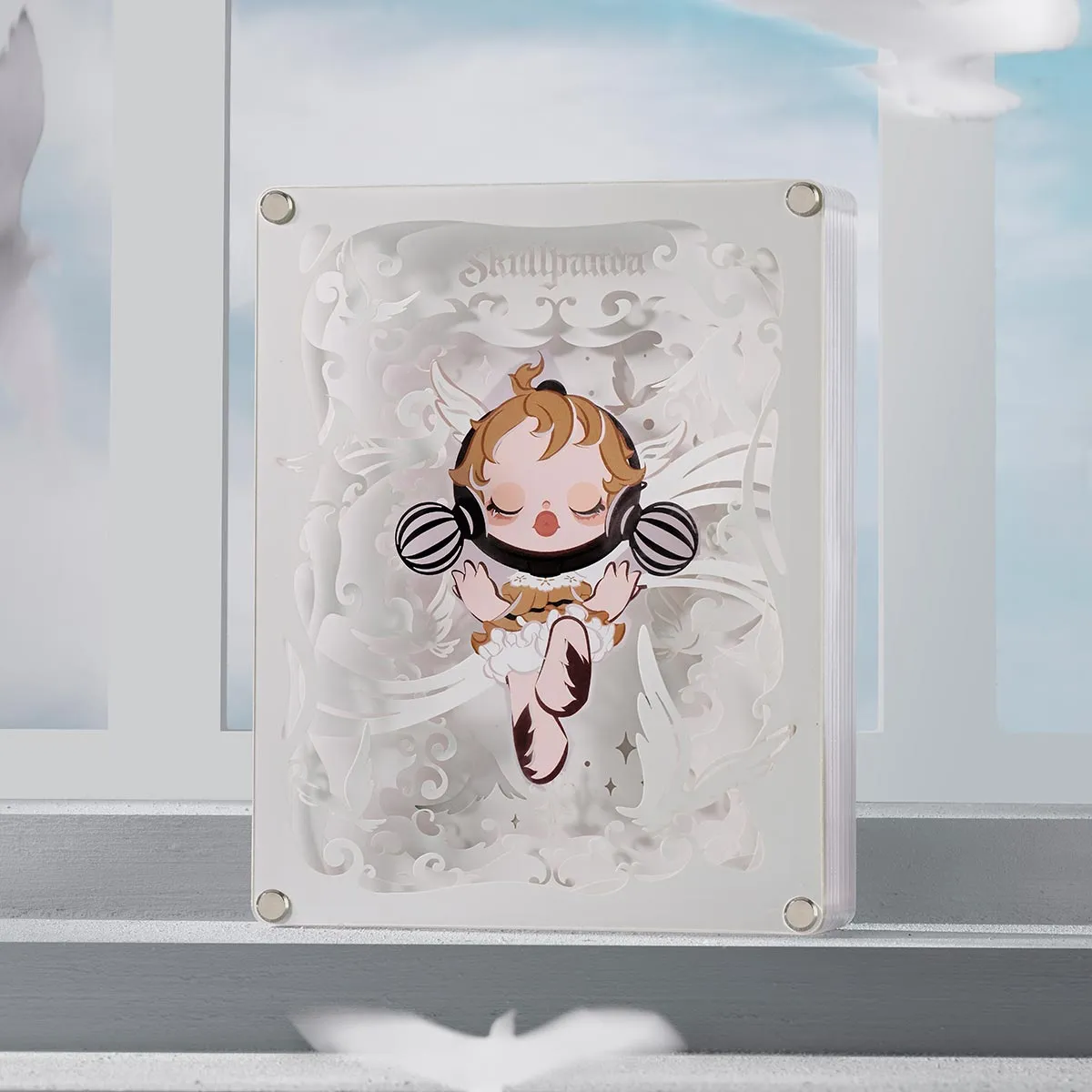SKULLPANDA Image Of Reality Series-Papercraft Lamp (Plain Ver.) 