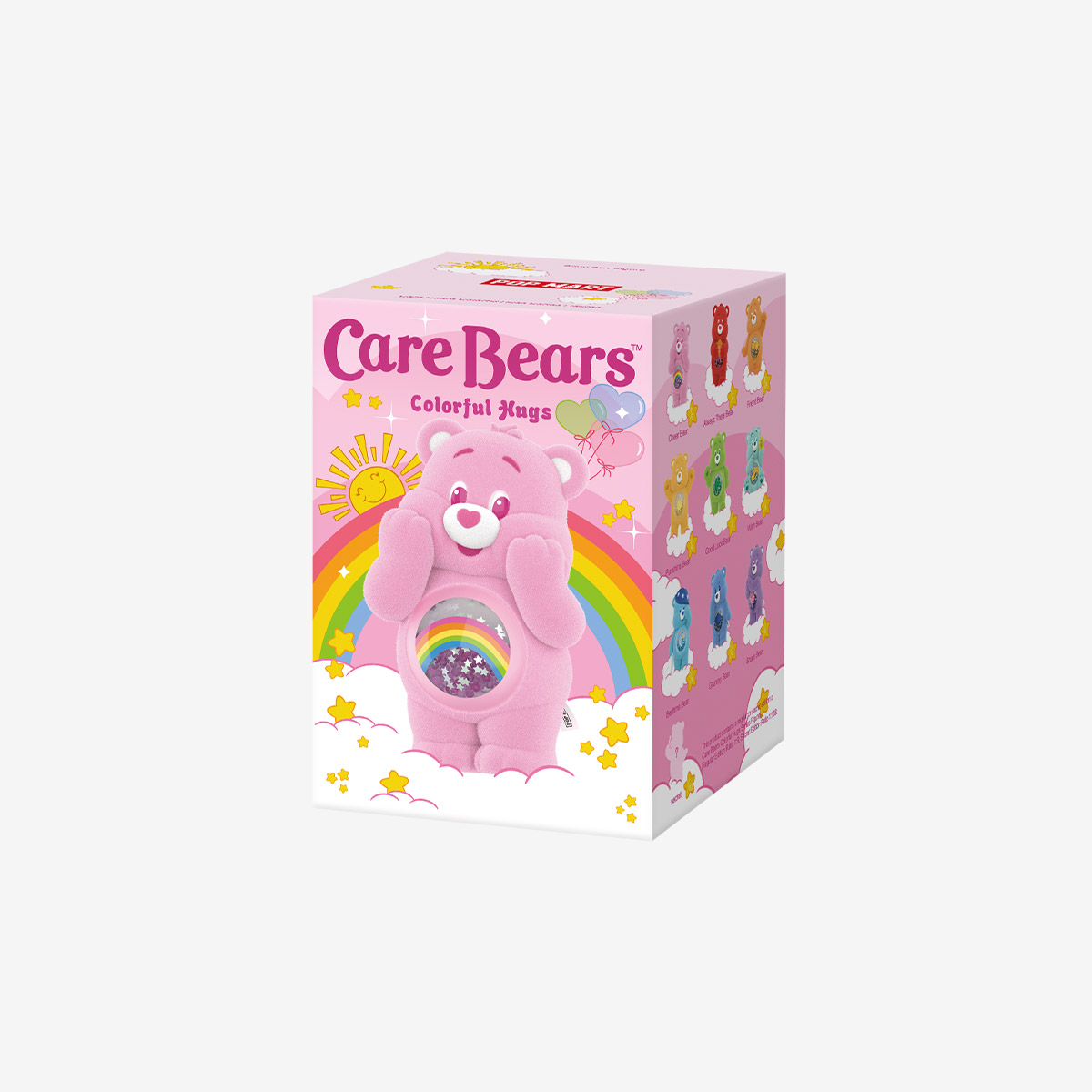 ケアベア　ポップマート ホップマート　popmart カラフル hugs ハグ Care Bears Colorful Hugs Series Figures|POP MART US Official