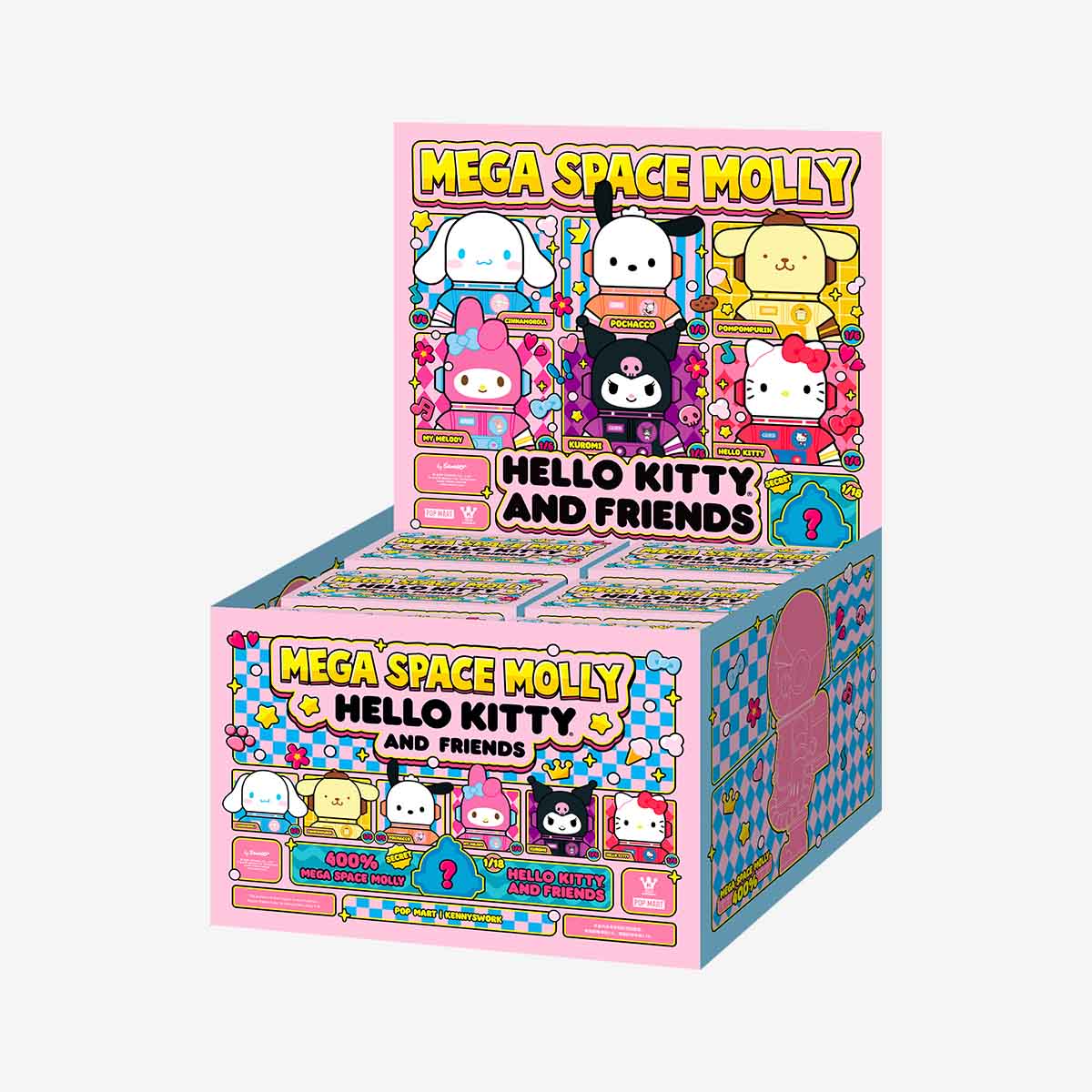 MEGA SPACE MOLLY 400% Hello Kitty and Friends Series|POP MART US