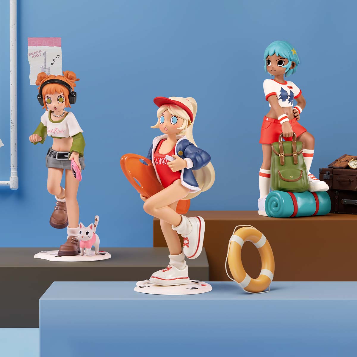 Peach Riot Rush Hour Series Figures|POP MART US Official