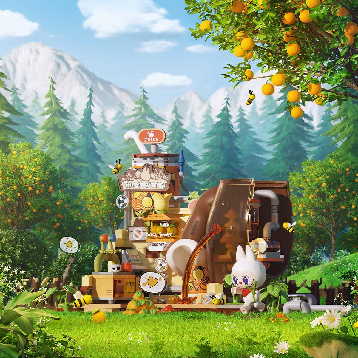 Labubu Building Blocks｜Forest Secret Base Series｜POP MART CA