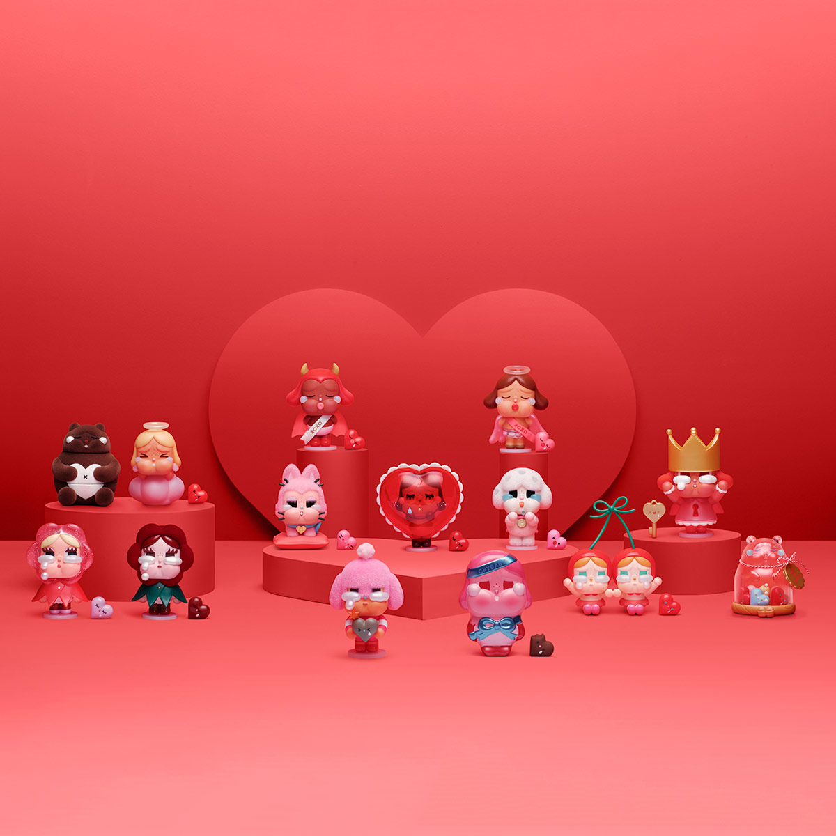 CRYBABY Crying For Love Series Figures|POP MART US Official