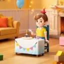 POP MART-Disney Winnie the Pooh Let's Party! Series Figures - Christopher Robin