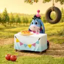 POP MART-Disney Winnie the Pooh Let's Party! Series Figures - Eeyore