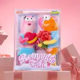 POP MART-Vecinos de Fondo de Bikini - Colección"Peces Románticos"Colgante de Peluche - Banner 7