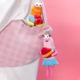 POP MART-Vecinos de Fondo de Bikini - Colección"Peces Románticos"Colgante de Peluche - Banner 6
