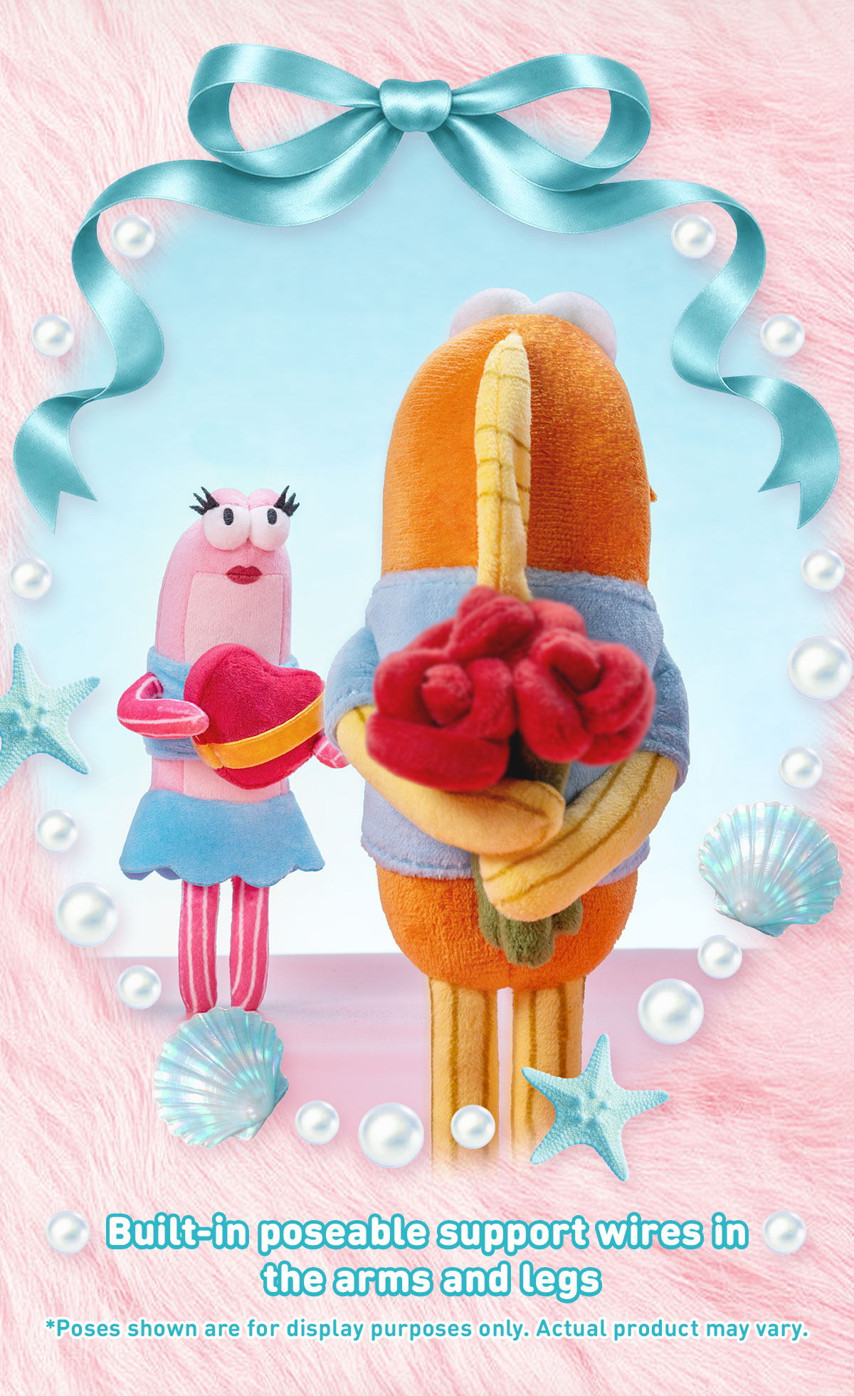 Bikini Bottom Buddies - Romantic Fish Series Plush Pendants|POP