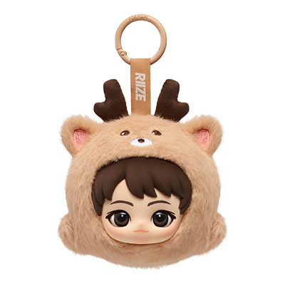 RIIZE Fluffy Club Series Mini Pouch Keychain|POP MART Canada Official