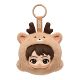 POP MART-RIIZE - Colección"Fluffy Club"Colgantes Mini Bolsito en Cajas Misteriosas - Fluffy URAKBAM（SUNGCHAN VER.）