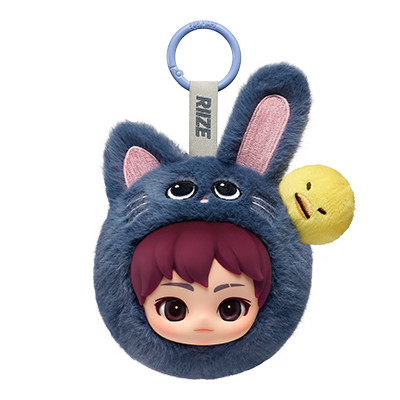RIIZE Fluffy Club Series Mini Pouch Keychain|POP MART Canada Official