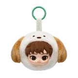 POP MART-RIIZE - Colección"Fluffy Club"Colgantes Mini Bolsito en Cajas Misteriosas - Fluffy MEONGRYONGIE（ANTON VER.）