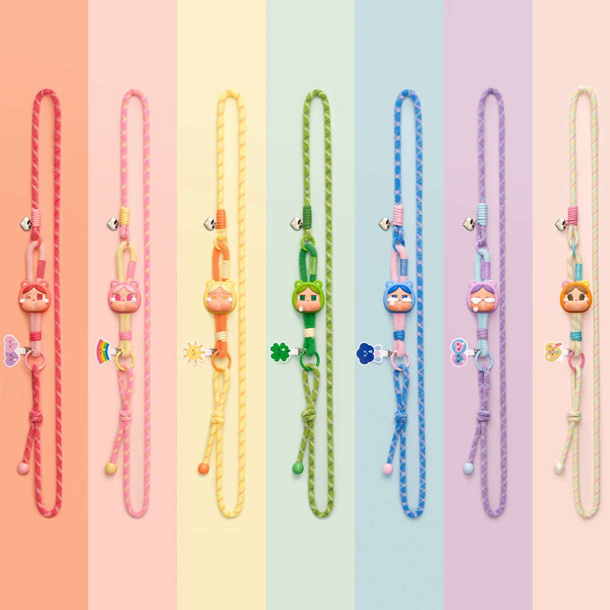 CRYBABY × Care Bears Series - Long Lanyard Blind Box