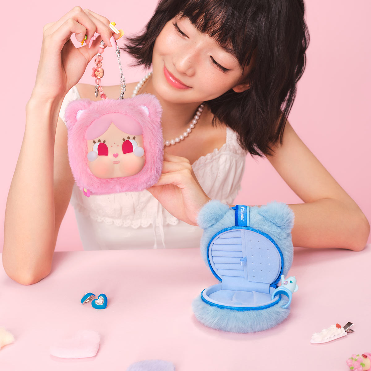 CRYBABY × Care Bears Series - Mini Bag Hanging Jewelry Case|POP
