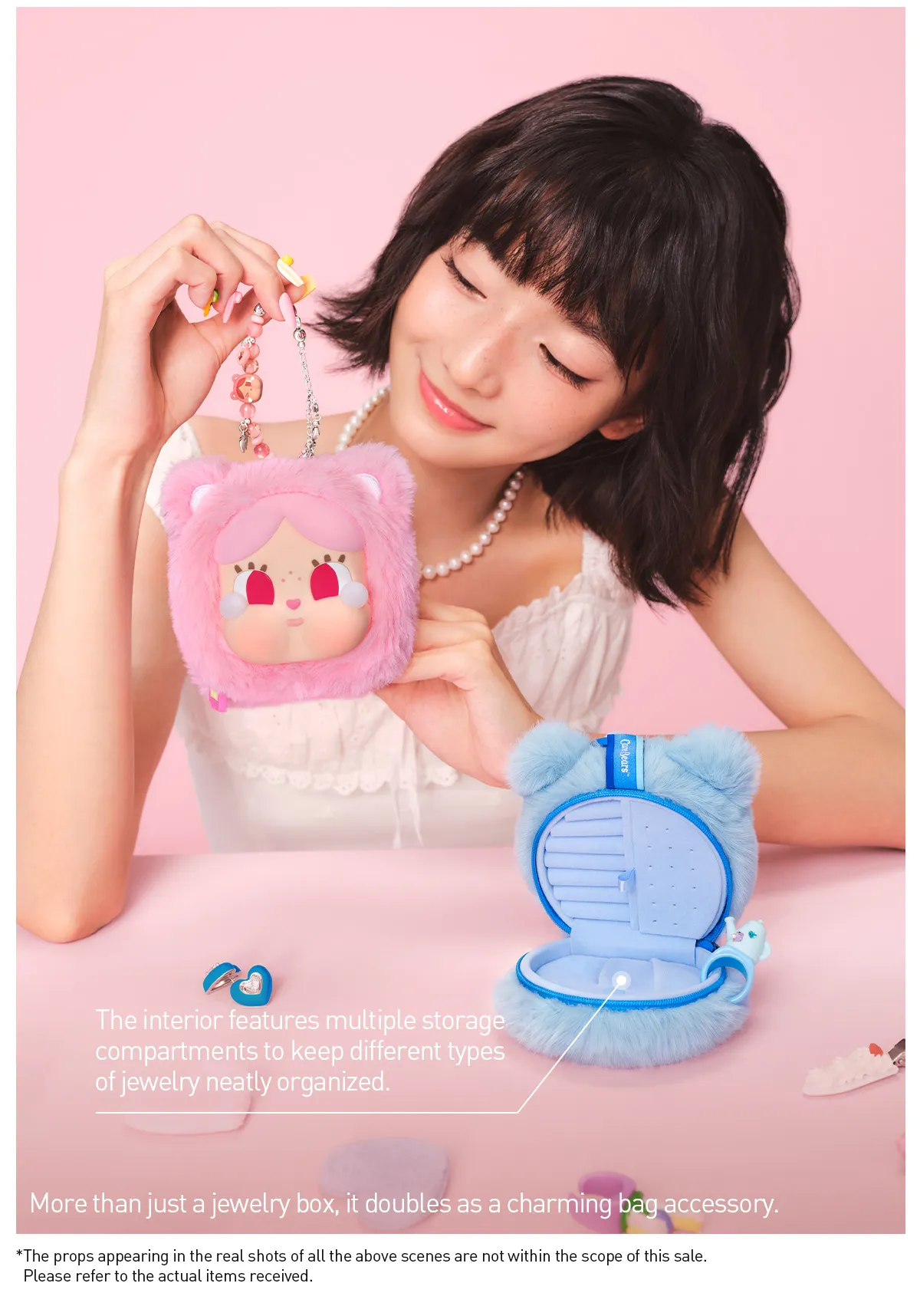 CRYBABY × Care Bears Series - Mini Bag Hanging Jewelry Case
