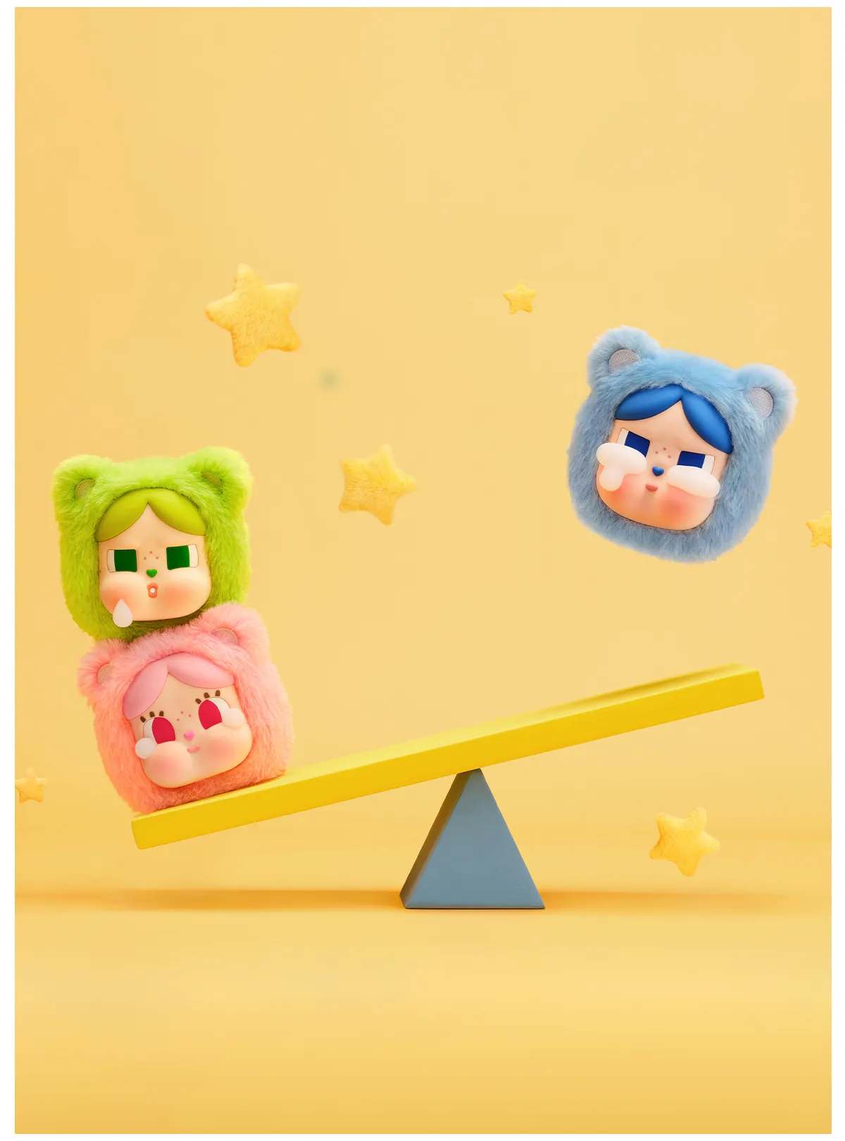 CRYBABY × Care Bears Series - Mini Bag Hanging Jewelry Case