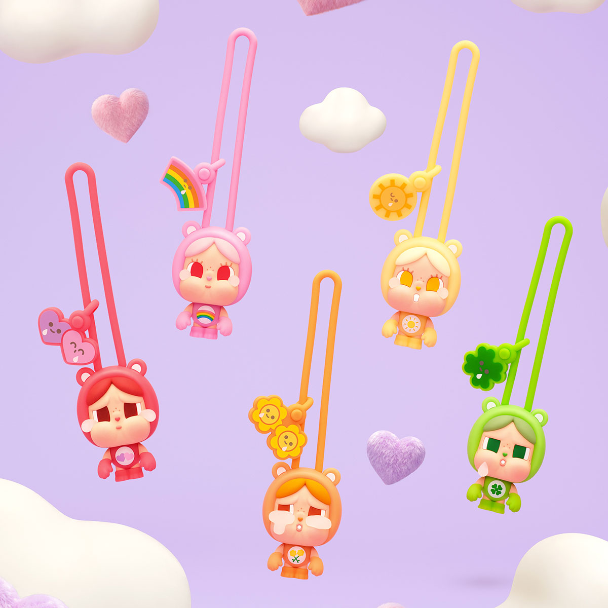 CRYBABY × Care Bears Series - Mini Light Blind Box