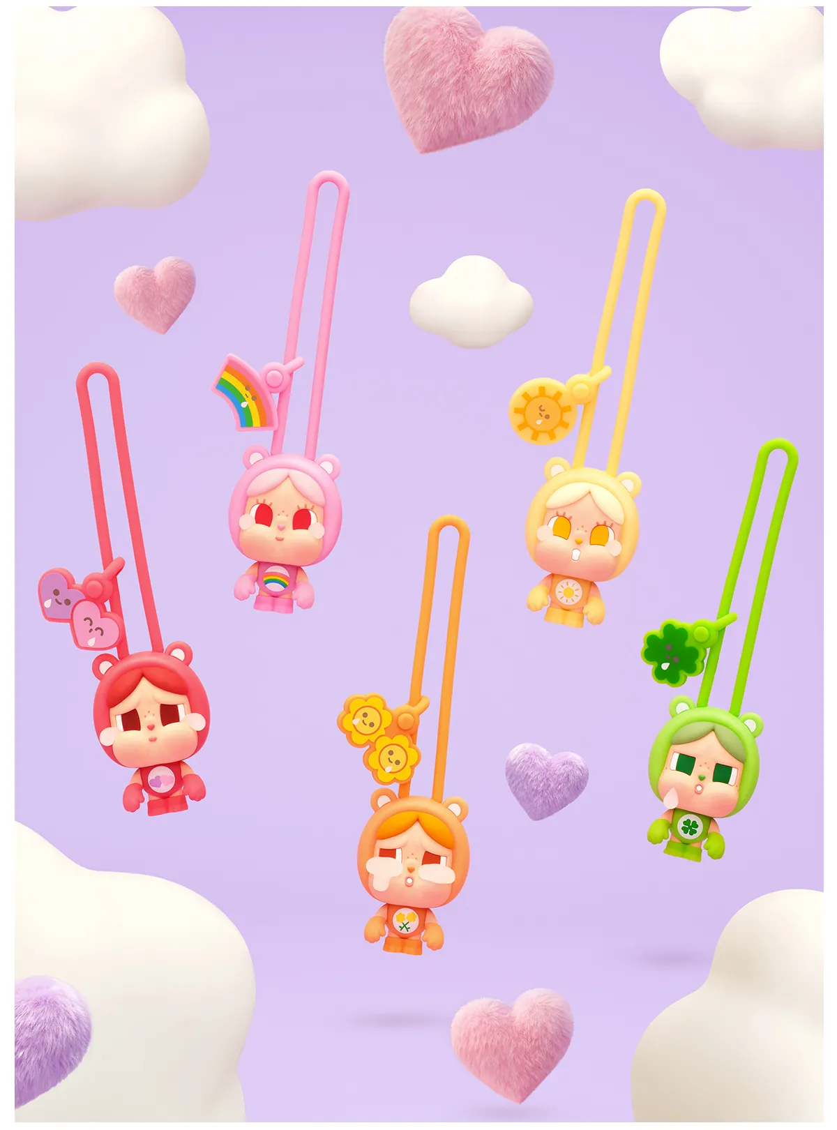 CRYBABY × Care Bears Series - Mini Light Blind Box