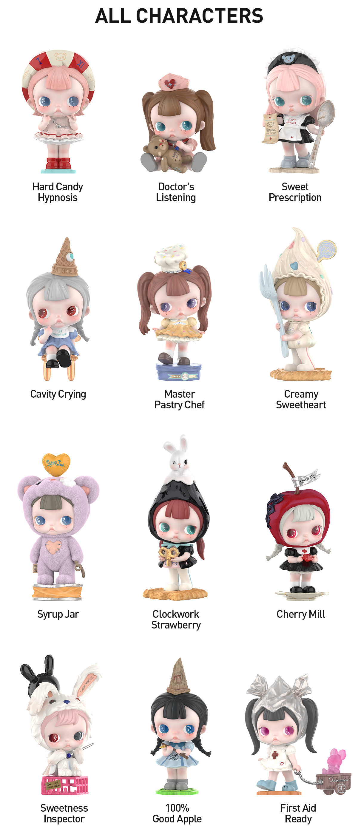 TinyTiny - Act I: Sugar Therapy Room Series Figures|POP MART