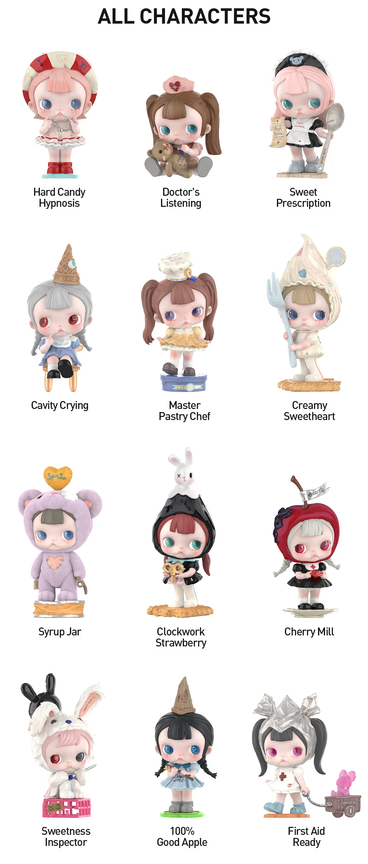 TinyTiny - Act I: Sugar Therapy Room Series Figures