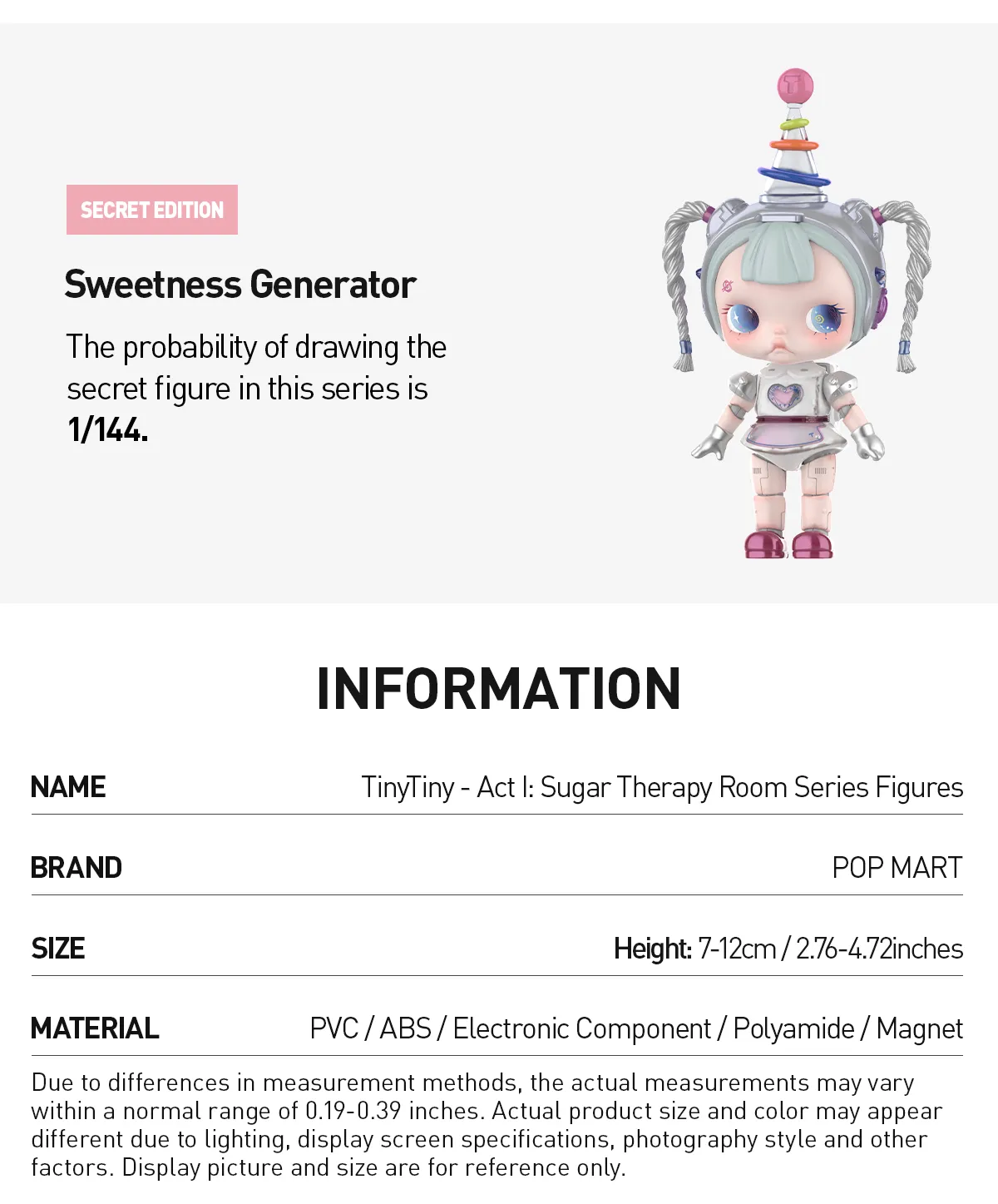 TinyTiny - Act I: Sugar Therapy Room Series Figures