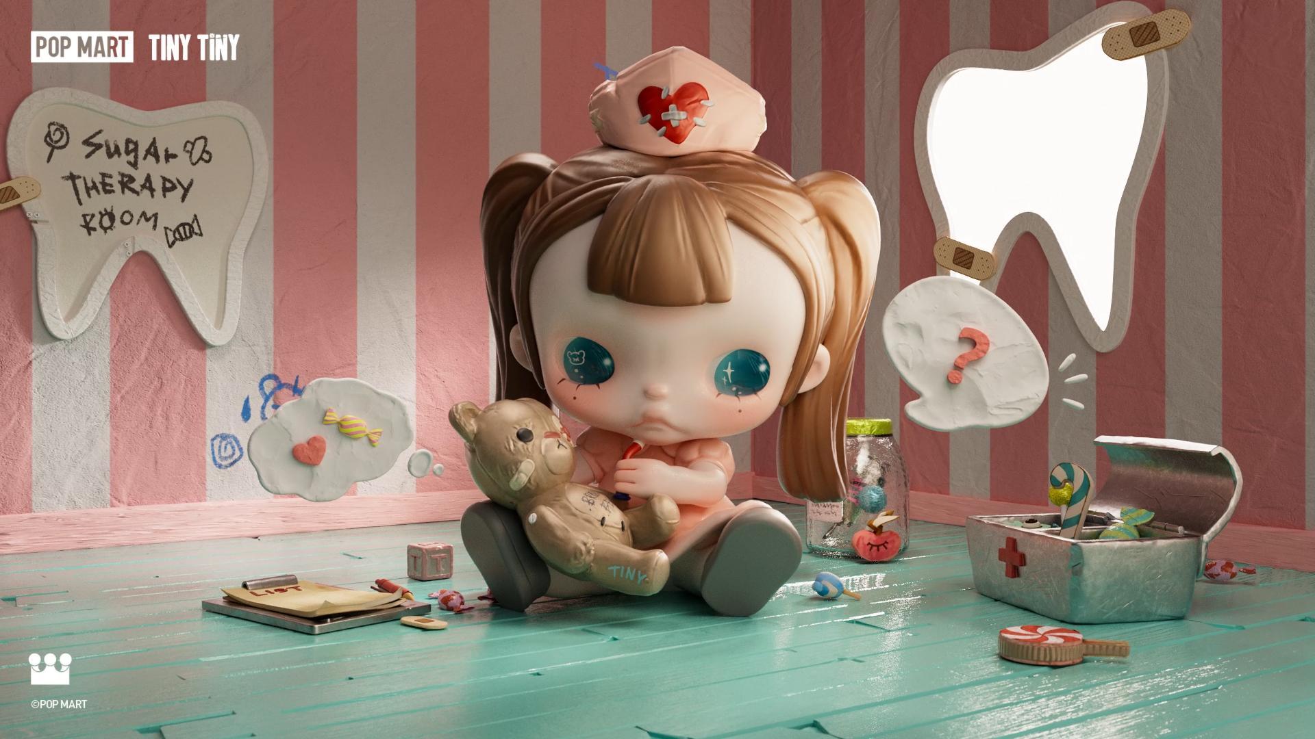 m*a様 POPMART tinytiny sugar therapy room TinyTiny - Act I: Sugar Therapy Room Series Figures|POP MART US