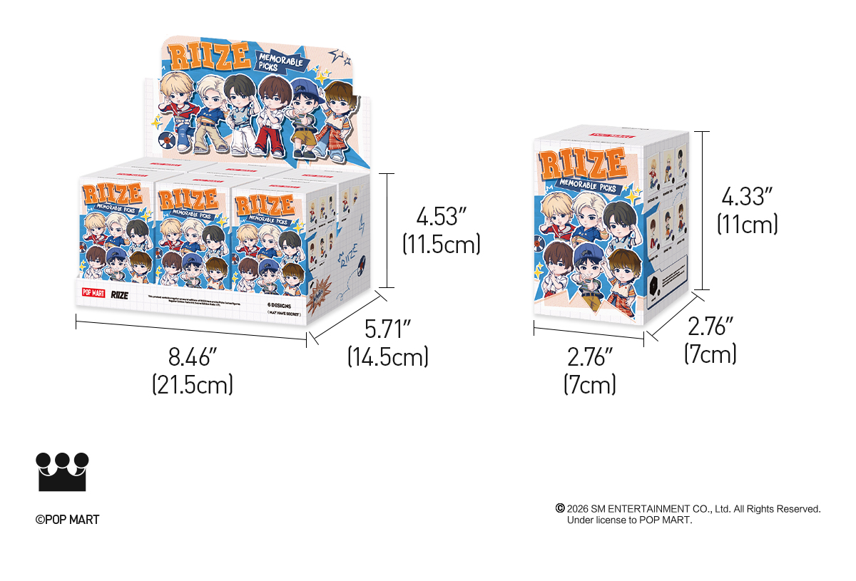 RIIZE Memorable Picks Series Figures|POP MART US Official