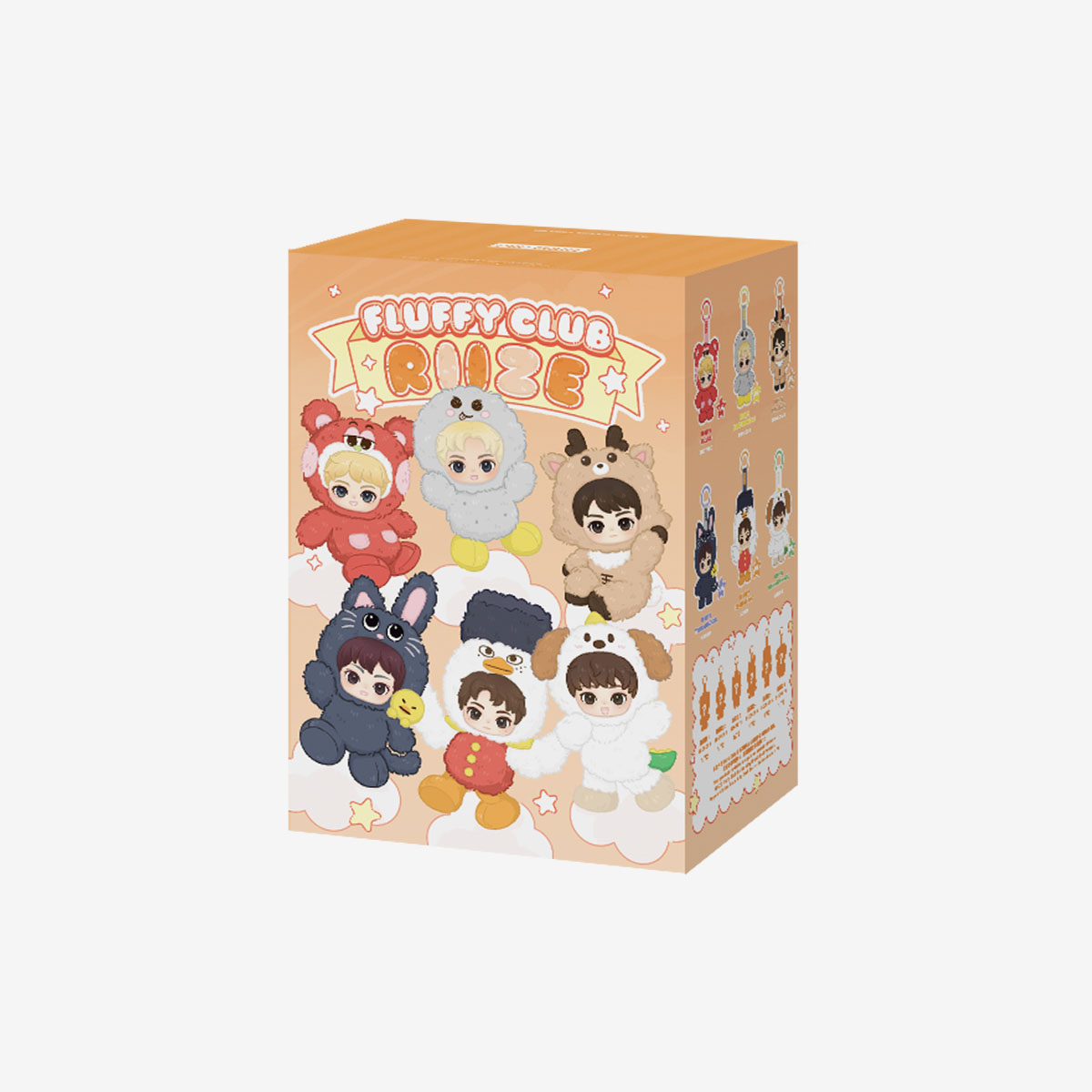 RIIZE Fluffy Club Series Vinyl Plush Doll Pendant|POP MART US Official